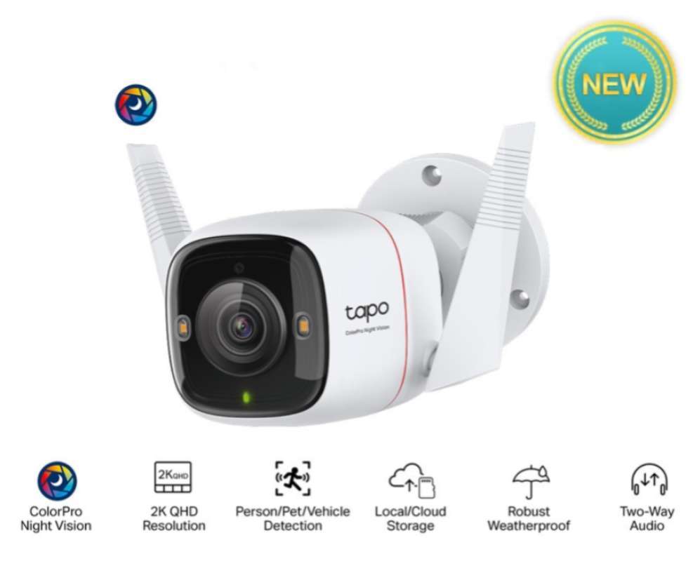 Tp Link Waterproof Camera Argos TP-Link Tapo C410 Solar-Powered