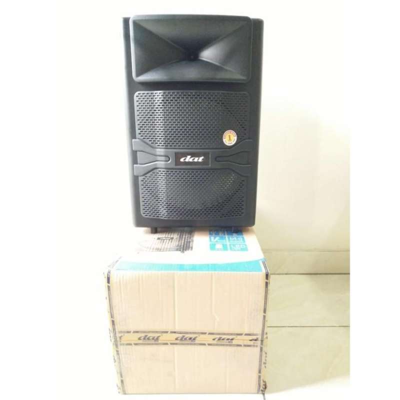 SUEFLECT Trolley Speaker with 12 Woofer, Dual Wireless Microphones, Bluetooth/USB/TF, and Rechargeable Battery. Perfect for Community Events and Seminars