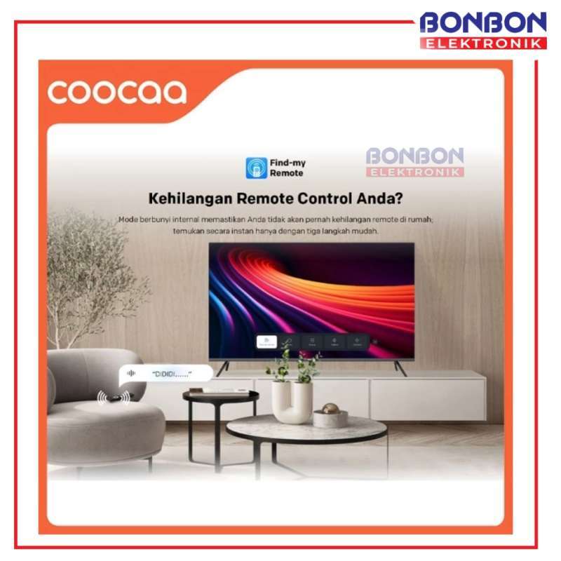 COOCAA Google TV 75 inch 75CUE8600 4K QLED Eye Care Netflix/Youtube  Dolby Atmos/Vision HDR10+ - Main Image