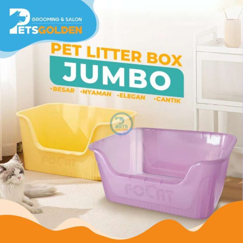 BAK PASIR KUCING CAT LITTER BOX JUMBO 50CM//M31