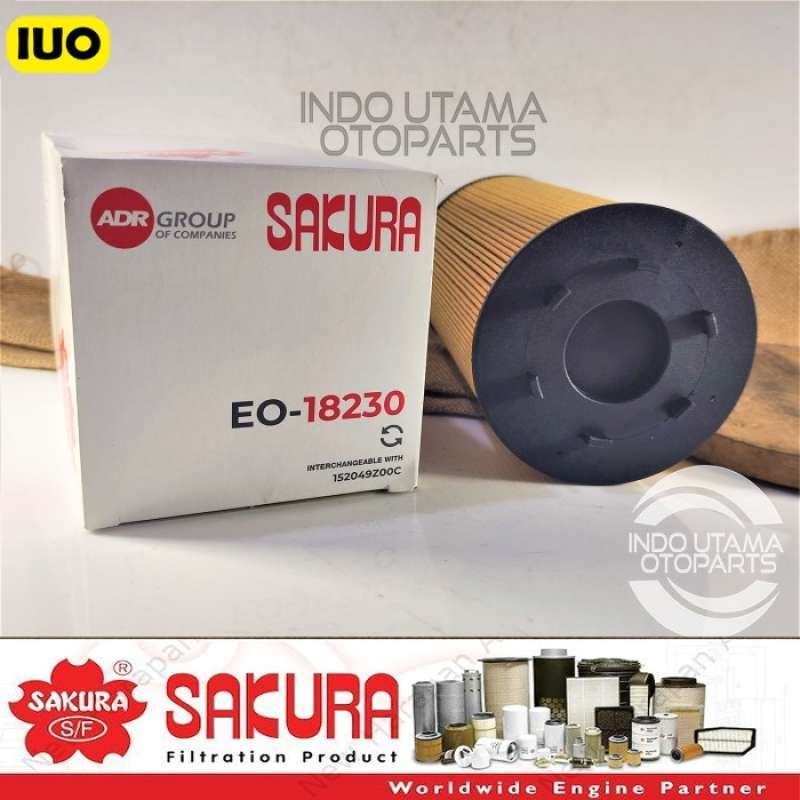 Promo Filter Oli Nissan Quester Cwe 280 15204-9z00c Sakura Eo-18230 ...