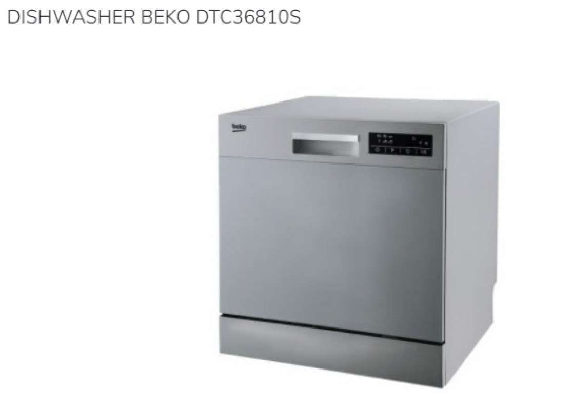 BEKO DTC36810S Dishwasher Mesin Cuci Piring DTC-36810S