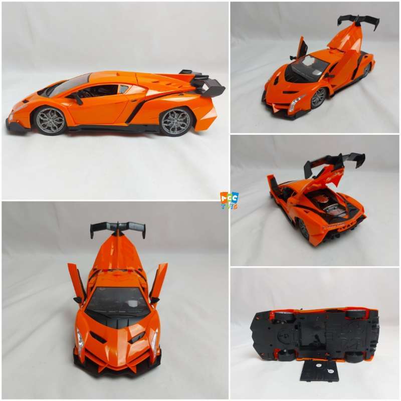 Mainan Remote Control Mobil Sedan Buka Pintu Luxury Sport Car Open Door  Charger