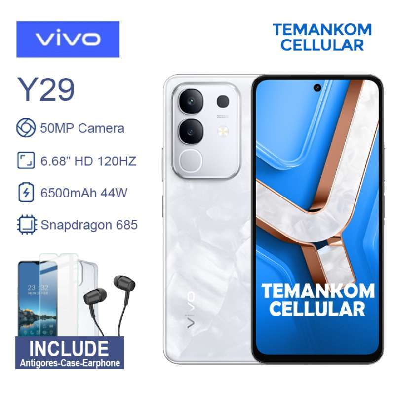 Jual vivo Y29 Nfc Baru 16gb RAM 8+8 Extend RAM 8/128 8gb 128gb