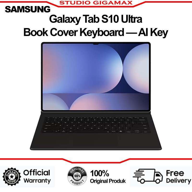 Samsung Galaxy Tab S10 Ultra Book Cover Keyboard — AI Key