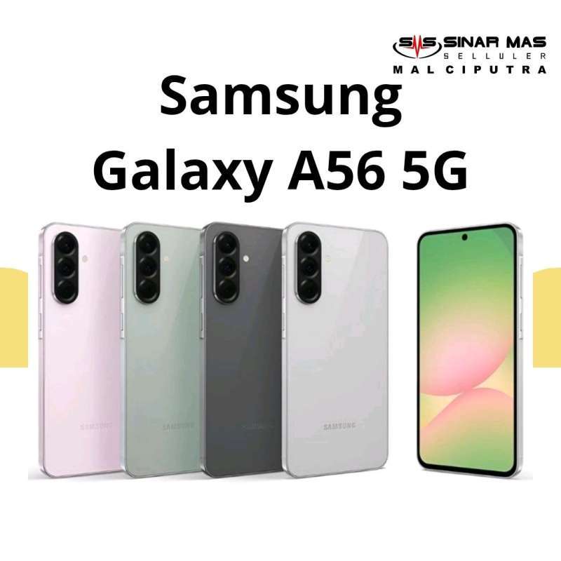 Jual Samsung Galaxy A56 5g 12/256gb New Garansi - Pink Di