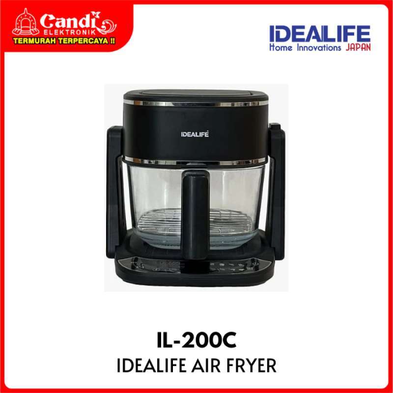 IDEALIFE Air Fryer Kapasitas 4,5 Liter IL-200C