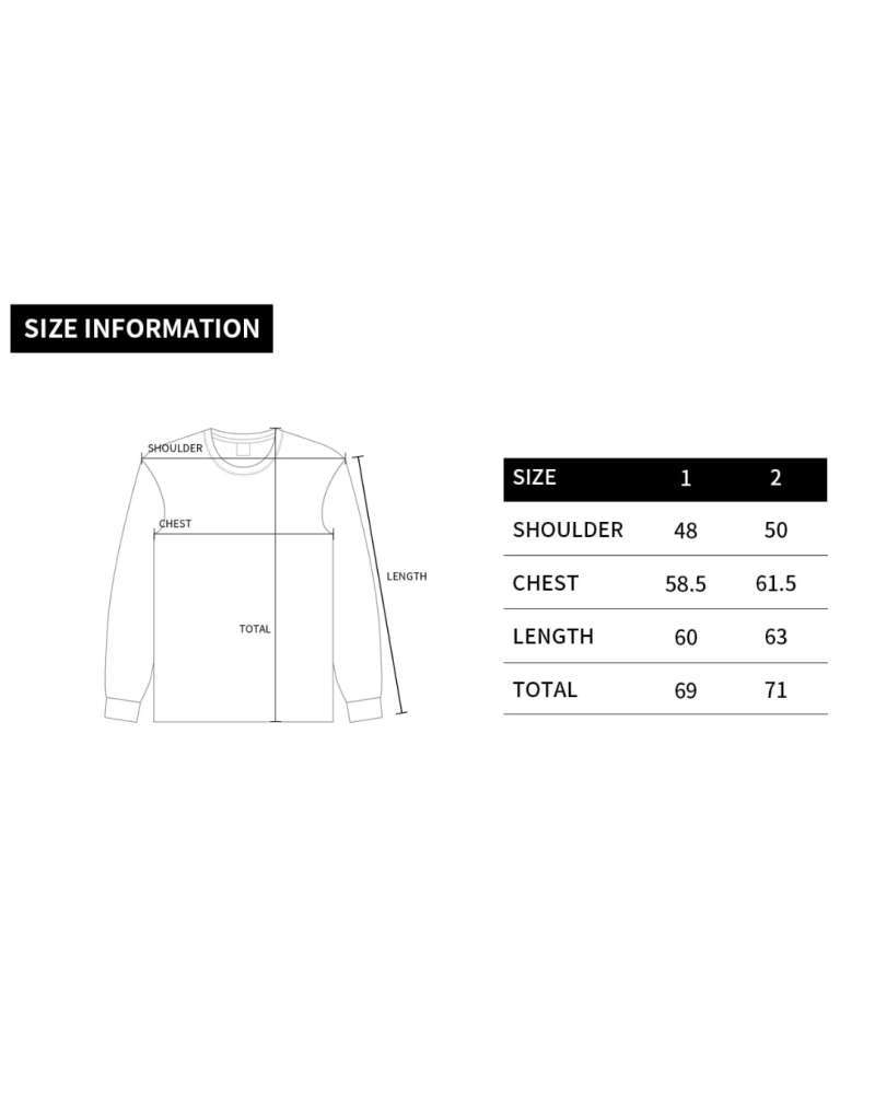 Jual Adlv Cartoon Chinchilla Long Sleeve T-shirt Acme De La