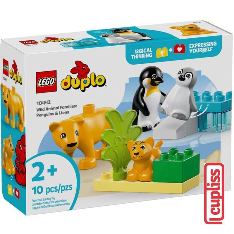 LEGO Duplo 10442 Wild Animal Families Penguins and Lions