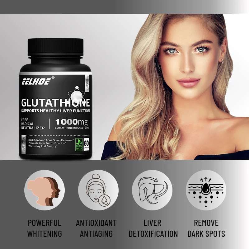 eelhoe glutathione Jual Eelhoe Usa Glutathione Liver Health 1000mg - 60 Capsules Antioxidant  Di Seller Limitless Gym Store - Dauh Puri Klod Atau Kelod, Kota Denpasar
