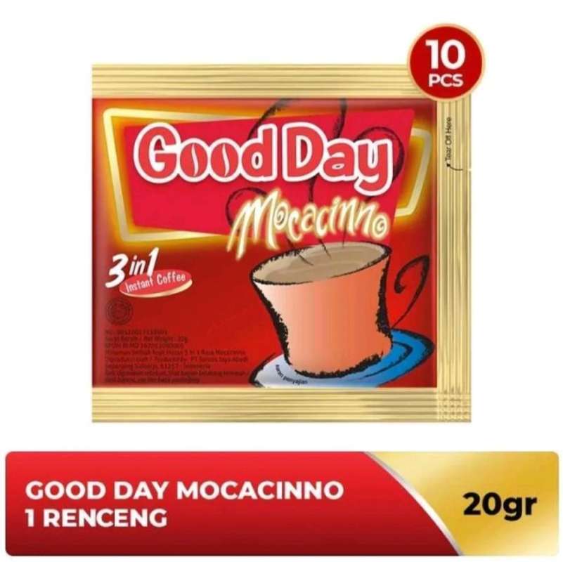 コーヒー GoodDay, Indocafe & Sido Muncul コーヒー GoodDay, Indocafe & Sido Muncul Jual Indocafe Coffeemix