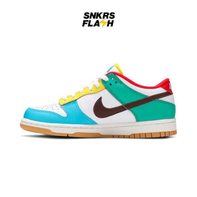 Promo Sepatu Sneakers Anak Nike Kids Dunk Low Free 99 White Light