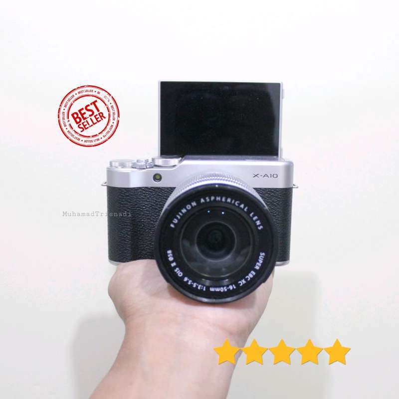 Jual Camera Kamera Mirrorless Fujifilm Xa10 Lensa 16-50mm Fullhd