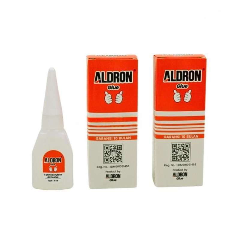 Promo (isi 2 Pcs) Lem Korea Adhesive Super Glue Aldron / Lem Cair ...