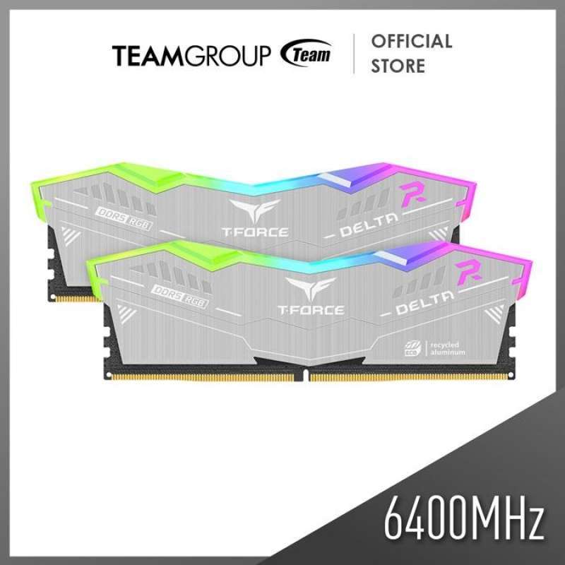 Jual Teamgroup Memory Delta T-force Rgb Eco 2x16gb Pc 6400mhz Ddr5