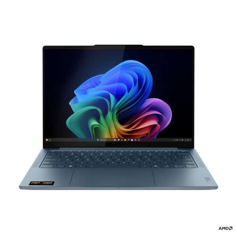 Lenovo Yoga Slim 14AKP10 39ID, AMD Ryzen AI 340/16GB/512GB/W11HSL+OHS  2024+MS365+Lenovo AI Now/Tidal Teal/3Y+ADP/ 14