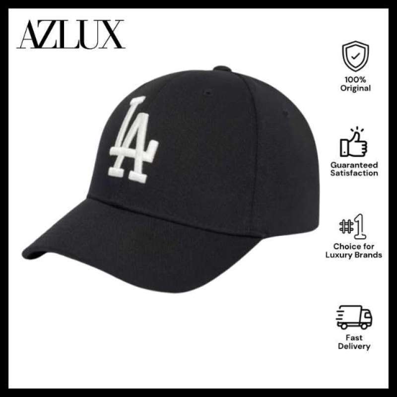Jual New Fit Structure Ball Cap La Dodgers - Black Di Seller