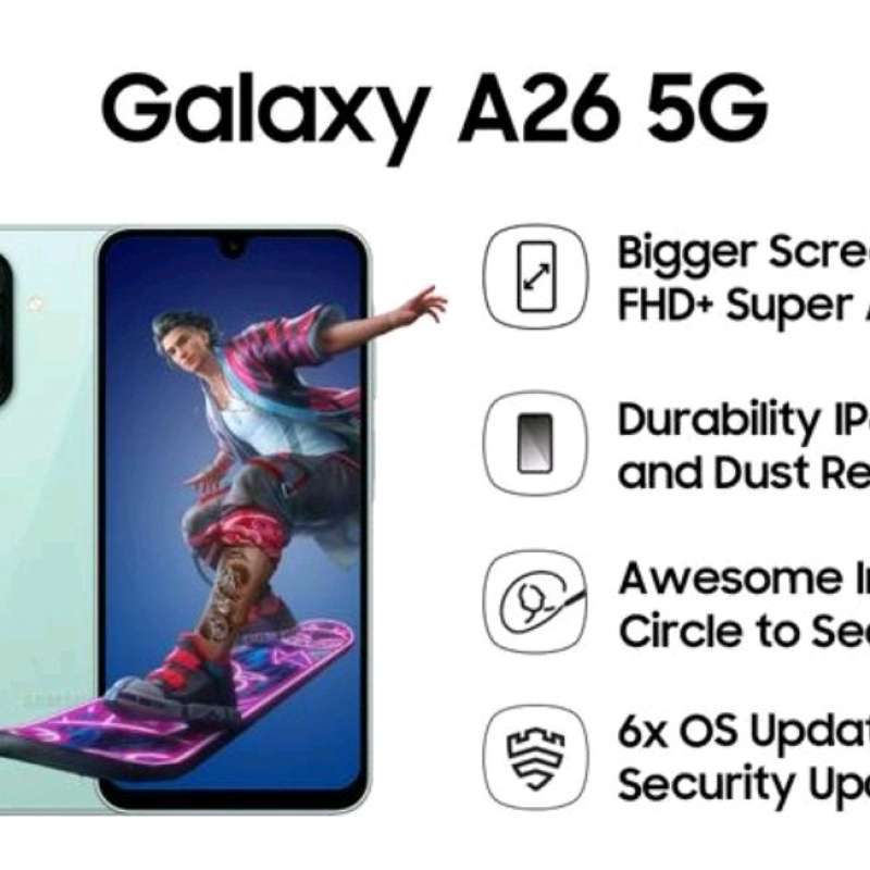 Jual Samsung Galaxy A26 5g 8/256 Di Seller Kenzo Cell Btm Kenzo