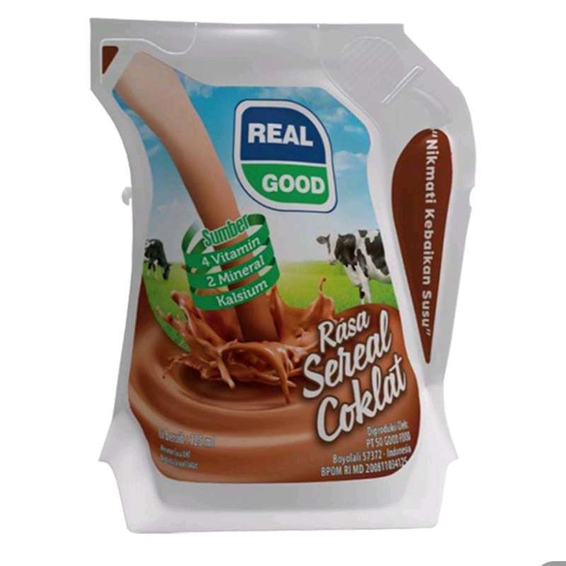 Susu Real Good Kemasan Pouch 125 Ml Gratis Ongkir 🏷️ Harga Murah ...