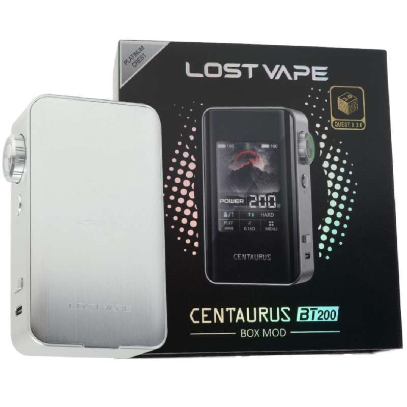 Vape Mod INTRODUCTION Lost Vape : Smart 200W & Bluetooth 5.1 Australia Centaurus  Bt200 Mod