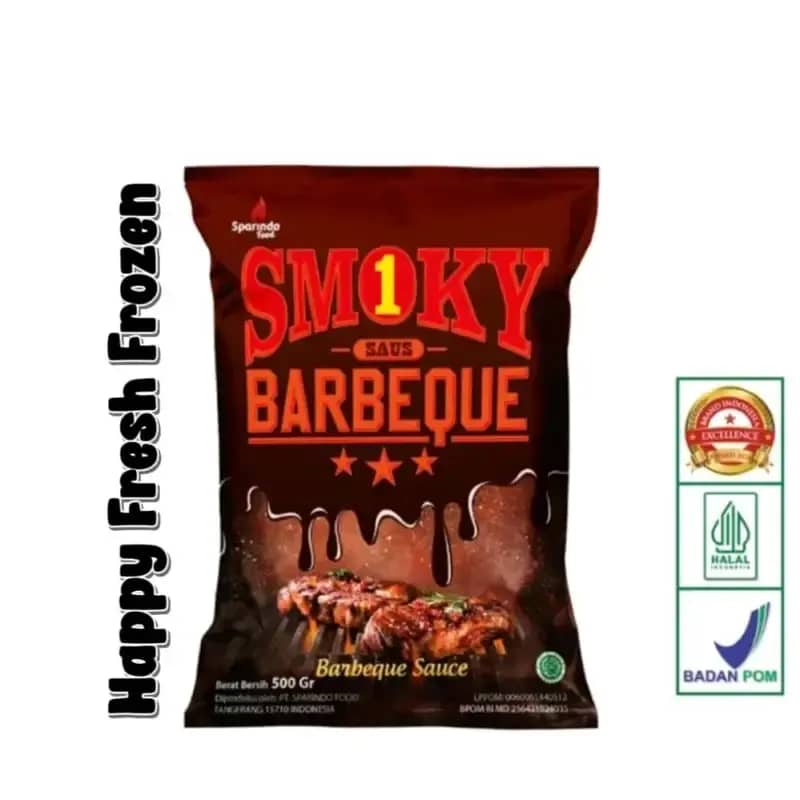 Smoky Saus Barbekue Bbq 500 gram