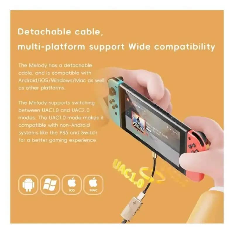 Promo Fiio Snowsky Melody Dual Cs43131 Portable Dac Amplifier ...