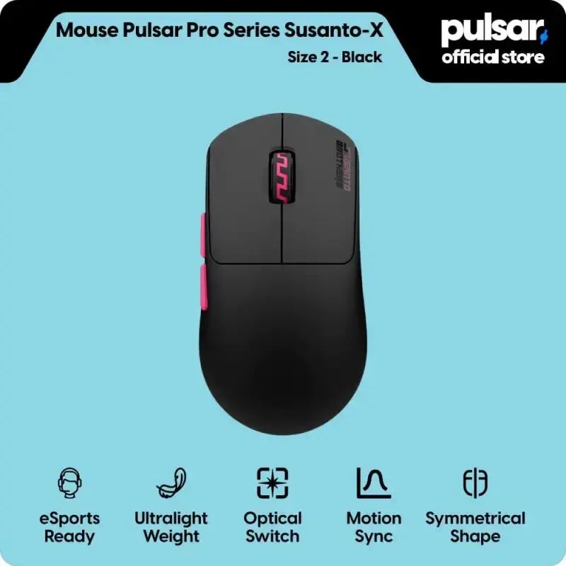 Promo Pulsar Wireless Gaming Mouse Pulsar Pro Series Susanto-x