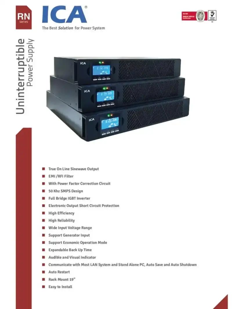 Ica Rn2000 Jual Ups Ica Rn 1100c Tower Type Online Sinewave 1000va 900w Tp Series ...