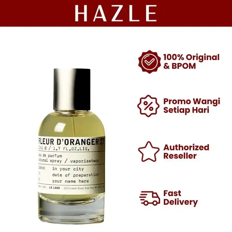 Jual Le Labo Fleur D'oranger 27 Unisex Edp 50 Ml Di Seller Hazle