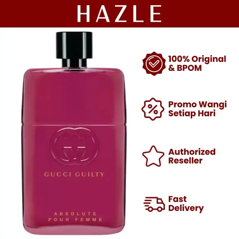 Promo Parfum Gucci Guilty Absolute Pour Femme Woman Edp 90 Ml