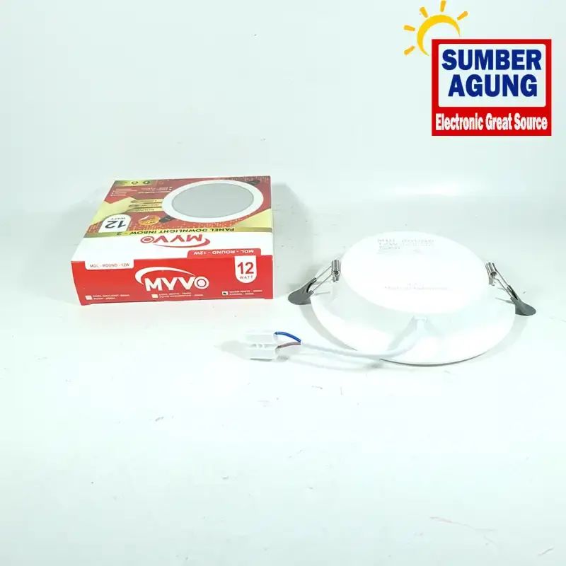 Led Panel Ib Jual Myvo Panel Ib Bulat Ib 12W Warm White Cahaya Warm White Downlight ...