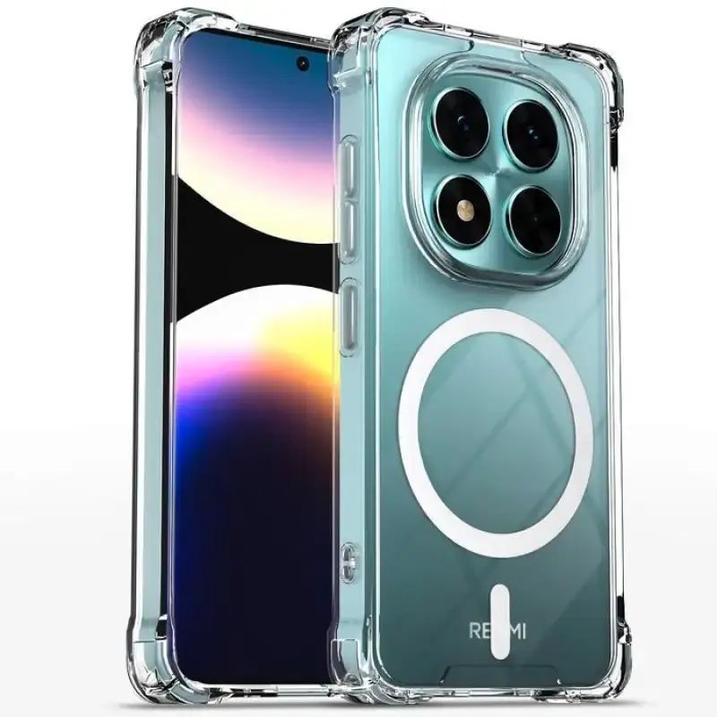 Promo Case For Redmi Note 15 15 Pro Plus 5g MagSafe Anti Crack Bumper ...