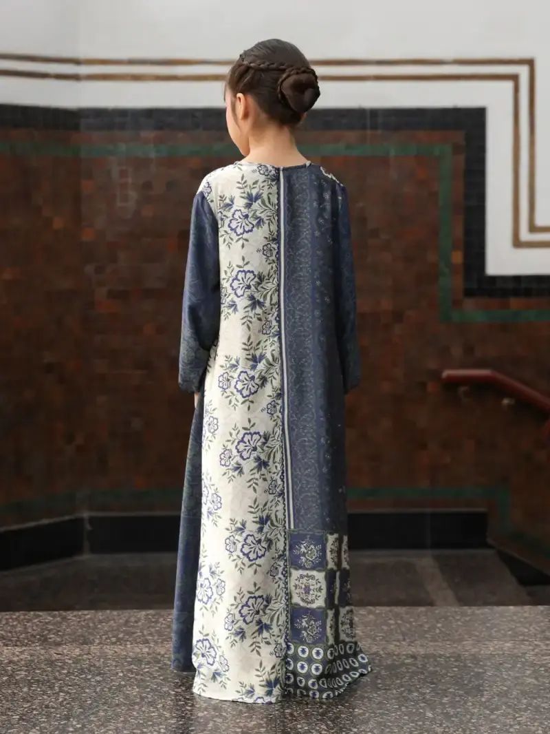 liberty maxi dress Art Deco / Liberty