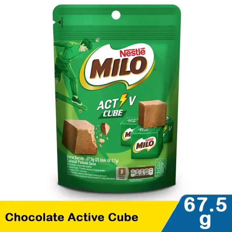 Jual Milo Cube Original-milo Cube Nestle Indo-milo Cube 25pcs Di Seller ...