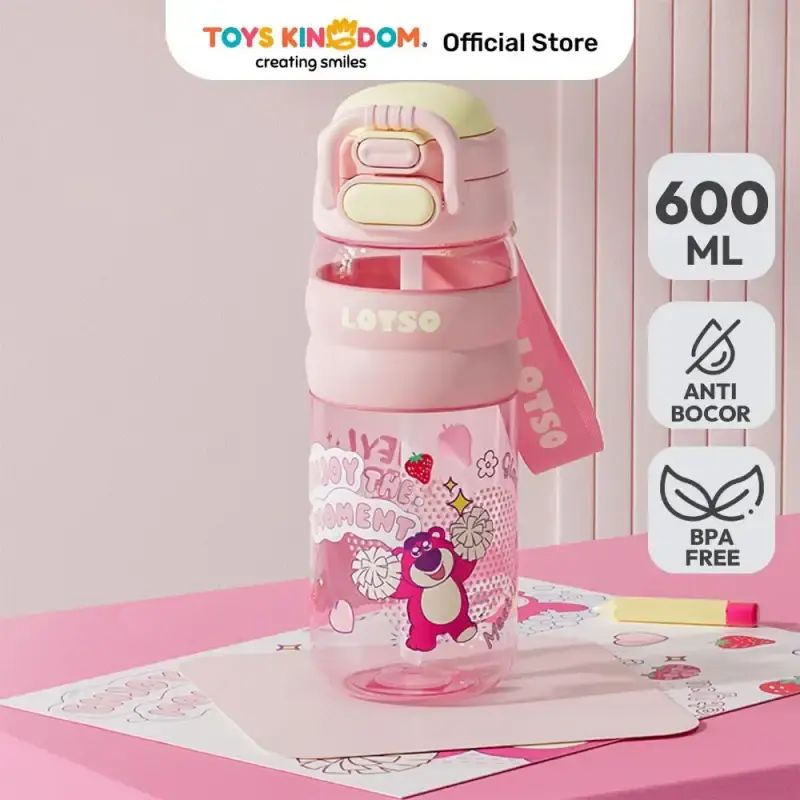Jual Unimass Botol Minum Anak Plastik 2 Ways Lotso 600 Ml ...