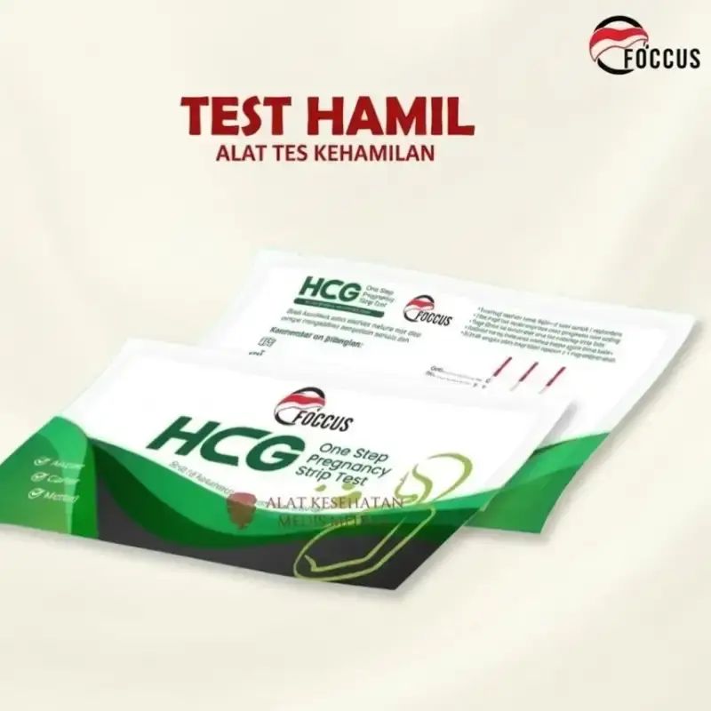 Jual (ecer) Test Pack Kehamilan Hcg Foccus – Alat Tes Hamil Akurat ...