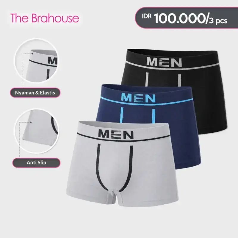 Promo The Bra House Panty Men Boxer B84-menf09mix Diskon 33% Di Seller ...