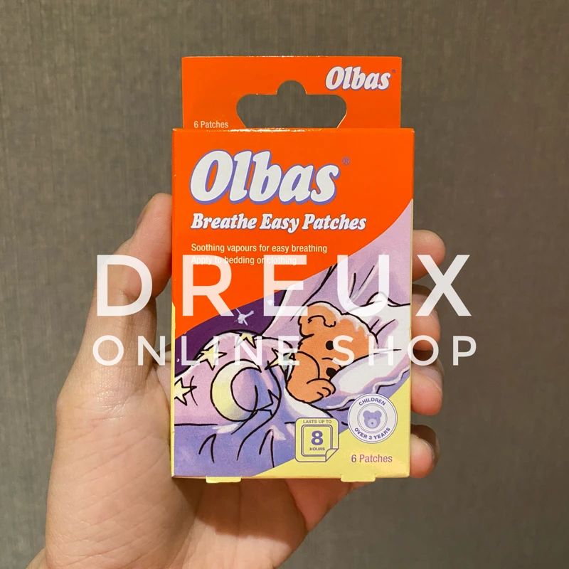 Jual [import] Olbas Breathe Easy Patches 6 Patches / Box Made In The ...