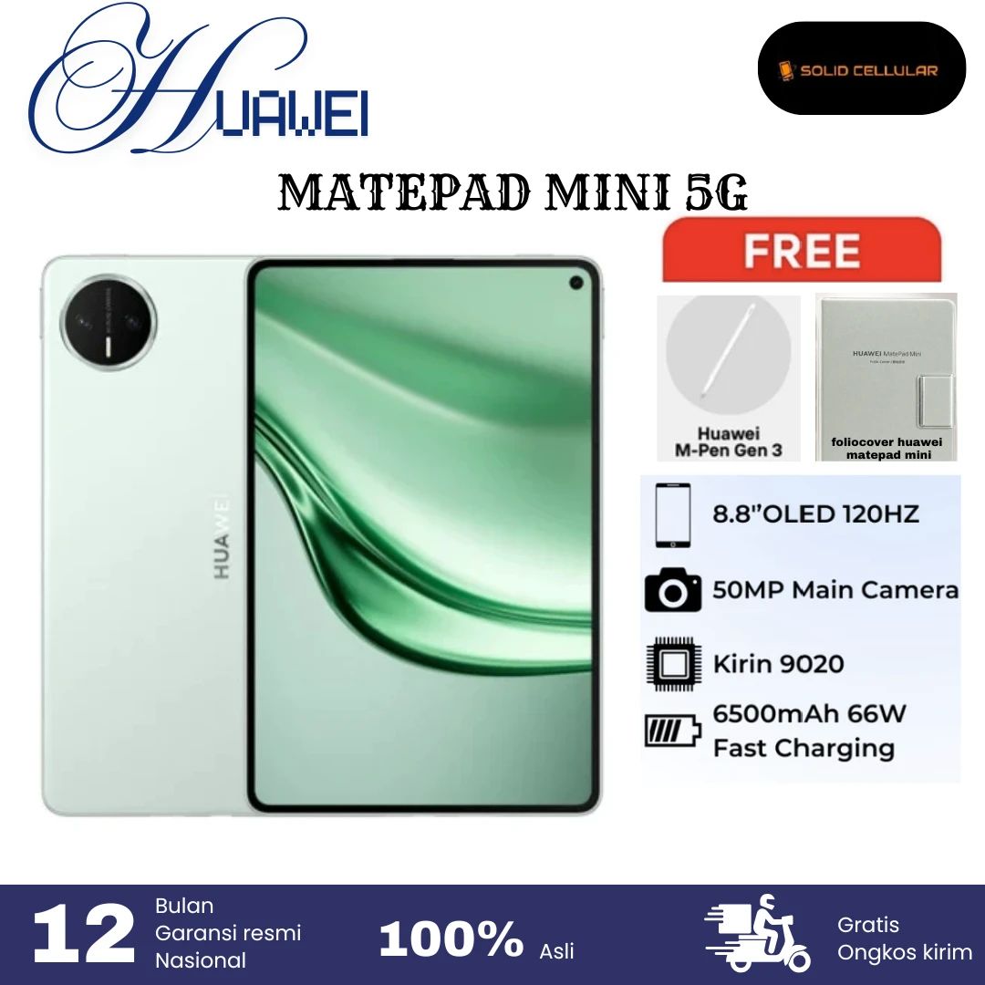 Jual HUAWEI Matepad Mini 12/256gb Garansi Resmi Di Seller Solid