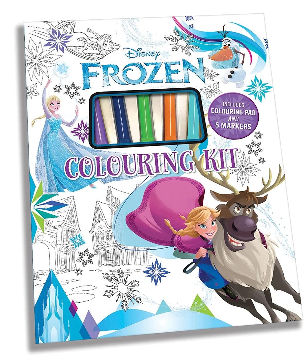 Disney Store Frozen Jual Disney Frozen: Colouring Kit Di Seller Big Bad Wolf Flagship Store ...