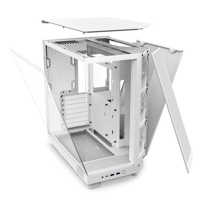 Jual Nzxt H6 Flow Rgb Compact Dual-chamber Mid-tower Airflow Atx Case ...