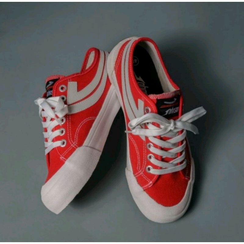 Sepatu vans galaxy merah top