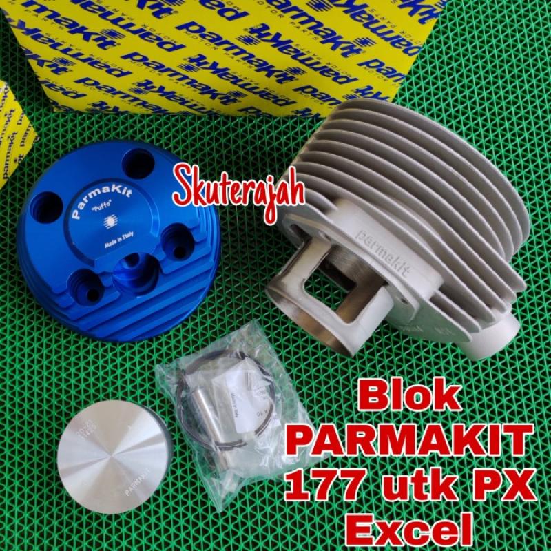 Parmakit Vespa Px 177 PARMAKIT Expansion Exhaust For 177 Cc “Puffo