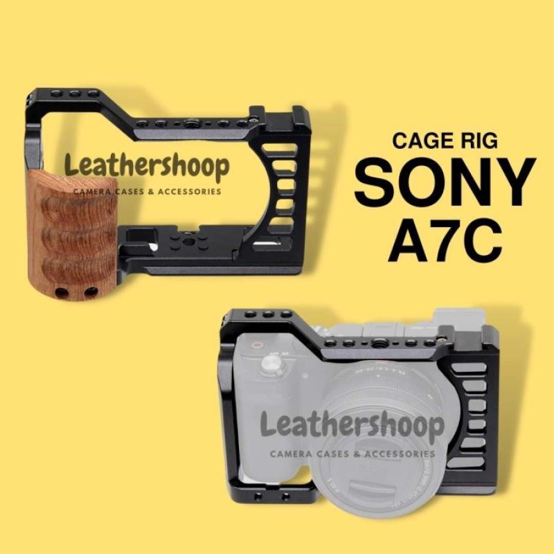 Promo Cage Rig Wood Sony A7c Bracket Plate Stabilizer Vloging Diskon 3