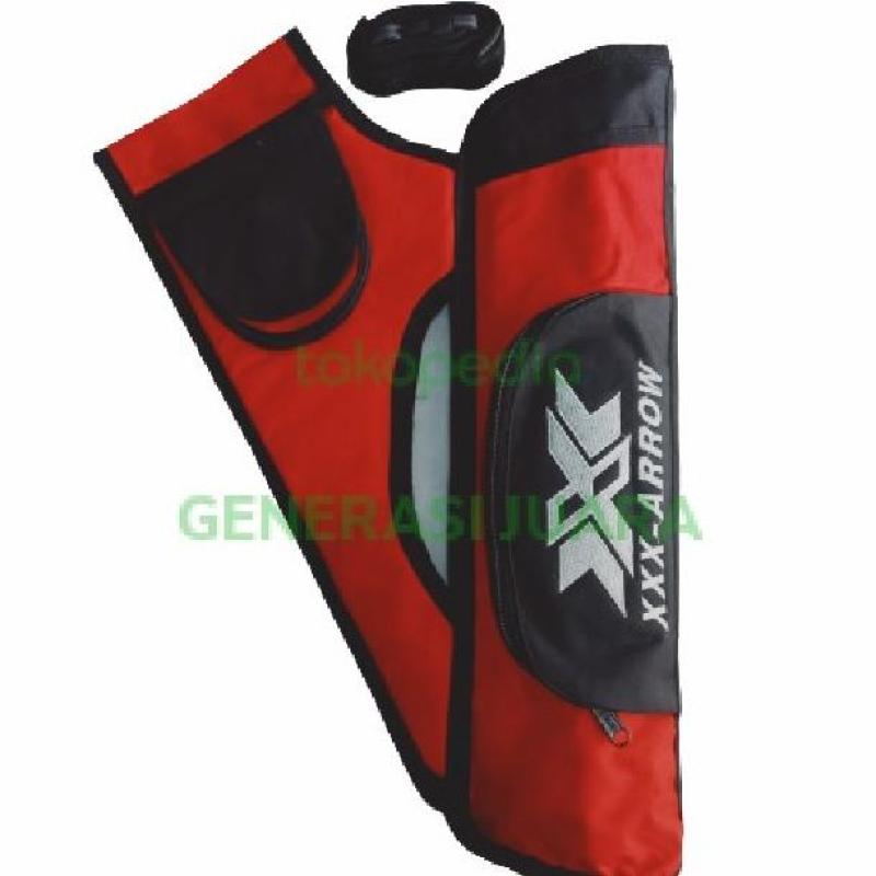 Jual Quiver 4 Tabung Archery Xxx arrow Bag Tas Anak Panah  
