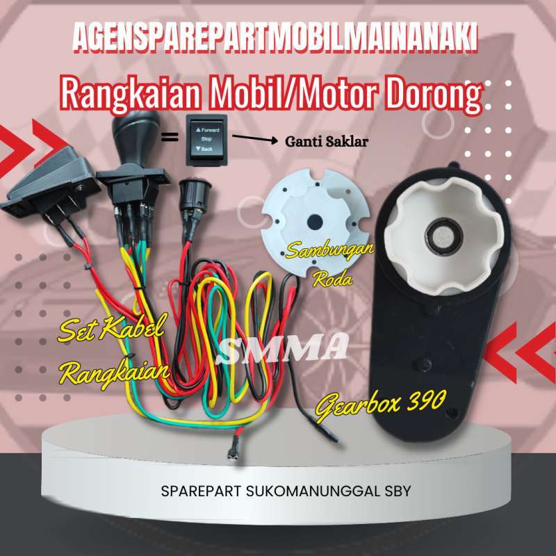 Set Kabel Rangi Jual Set + Rangkaian Kabel Manual Sendiri Tinggal Pasang Ke Aki Saja ...