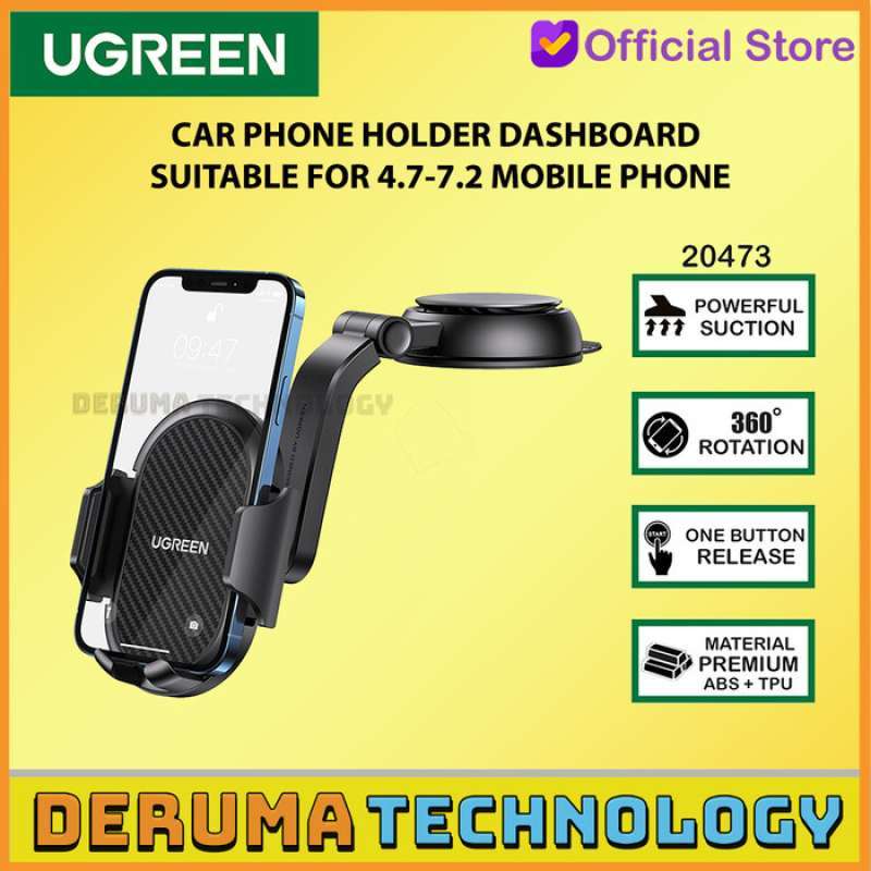 Promo Ugreen Car Mount Suction Cup Holder Dudukan Hp Dashboard Kaca Mobil Diskon 25 di Seller