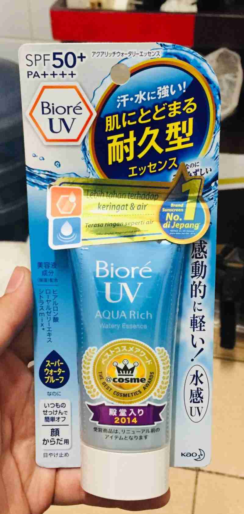 Promo Biore UV Aqua Rich Spf 50+ PA++++ 50gr Diskon 23% di Seller Herme ...