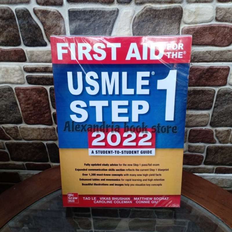 Promo BUKU FIRST AID FOR THE USMLE STEP 1 2022 ISI FULL COLOUR Diskon ...