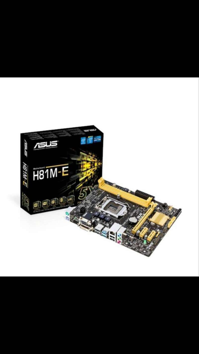 Promo Motherboard Asus H81m-e Diskon 23% Di Seller Ulita Store ...